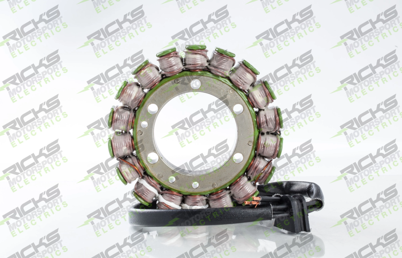 Rick's Motorsports Electrics Universal OEM Style Stator for Aprilia RSV1000 '97-19, SL 1000 Falco '99-16, Tuono '02-17 Rick's Motorsports Electrics Universal OEM Style Stator for Aprilia RSV1000 '97-19, SL 1000 Falco '99-16, Tuono '02-17